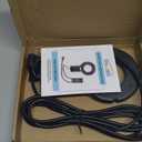 GUEOQTC 250 Watt Bird Bath DeIcer with Thermostat, Cast Aluminum Submersible Chicken Water Heater, Heated Bird Bath, Power Cord 9.8 Ft