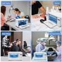 CGBE Nail Tool Sterilizer: 10L Large Sterilizer for Nail Tools with Timer Setting, Multi-Functional UV Cleaning Cabinet for Nail Tools, Home Use, Barbers, Beauty Salons, and Spas