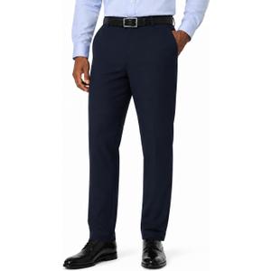 SNOWTEN Mens Dress Pants,Suit Pants, Classic Fit Stretch Work Pants Lightweight Water-Repellent Pant with Pockets Size 34Wx30L (Blue, L)
