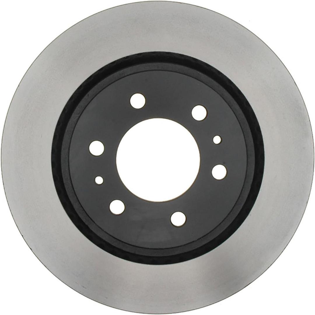 ACDelco Silver Front Brake Rotor 18A2461A | GM 19307036 Brake Rotors for Select Ford F-150, Ford Expedition, Lobo, Lincoln Navigator, and more