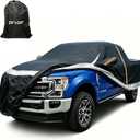 Truck Cover Waterproof All Weather, Full Outdoor Pickup Rain UV Protection and durable, Fit for Chevy Silverado ,Dodge Ram 1500, Ford F-250 F-350, Gmc Sierra ect(Fit Truck XXL-Length 255 to 267 inch)
