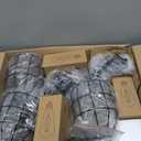 9MMML Floor Lamp for Living Room, Farmhouse Industrial Dimmable Floor lamp,3 Lights Metal Cage Tree Standing Lamp,68", 3Pcs Led Bulbs Included