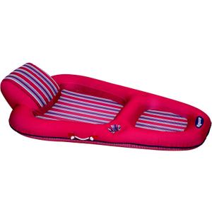 Aqua Luxury Water Pool Lounge – Extra Large – Inflatable Pool Floats for Adults with Headrest, Backrest, Footrest & Cupholder – Multiple Colors/Styles