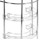 Croydex AJ401341 Chrome Plated Under Basin Storage Unit