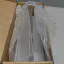 2Pack Acrylic Electric Toothbrush Holder with Diatomite Drying Stone, Bathroom Drawer Organizer with Drainage Hole for Tooth Brush, Compatible with Philips, Oral-B (Frosted Cover)