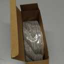 Kochorie 100 Pieces Black Flower Paper Plates 7 Inches Disposable Floral Paper Plates Scalloped Black Chinoiserie Vintage Flower Dessert Plate for Wedding Birthday Holiday Party Decor Supplies