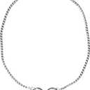 Guardian Gear X-Fine Chrome Snake-Chain Dog Collar, 16"