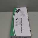 SAMODRA Bidet Attachment, Non-Electric Cold Water Bidet Toilet Seat Attachment with Pressure Controls, Retractable Self-Cleaning Dual Nozzles for Frontal & Rear Wash - Black