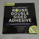 Focusound 300 Pack Yellow Point Double-Sided Adhesive Dots for Acoustic Soundproofing Foam Panels