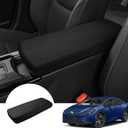 Autorder Center Console Cover for 2023-2025 2026 Toyota Prius Accessories Armrest Cover Anti-Scratch Middle Console Pad Leather Armrest Protector