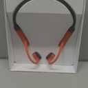 Swimming Bone Conduction Headphones,Waterproof IP68,Bluetooth 5.4, Built-in 32GB TF Swimming Headphones Underwater Music Player (Orange)