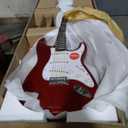 Squier Classic Vibe 60s Stratocaster Electric Guitar, Candy Apple Red, Laurel Fingerboard