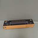 SOULION R30 Computer Speakers, USB Powered PC Speaker, Colorful LED Lights with Switch Button, 3.5mm Aux Surround Soundbar for Desktop Laptop Monitor Office Work Music Gray