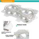 Dryer Heating Element Kit Fit for Samsung DVE50M7450P/A3 DVE50R5200W/A3 DVE50R5400V/A3 DVE50M7450W/A3 DV409AEW/XAA DV40J3000EW/A2 DVE45R6100V/A3 DV484ETHAWR/A1 DV484ETHASU/A1