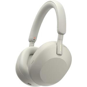 Sony WH-1000XM5 Premium Noise Canceling Headphones, Auto NC Optimizer, 30-Hour Battery, Alexa Voice Control, Silver
