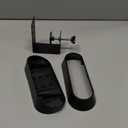 Wasserstein Anti-Theft Mount Compatible with Google Nest Doorbell Battery - No-Drill Installation (Black)