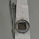 DIY Wall Clock Modern Large 3D Frameless Wall Clock Mirror Stickers Decor Home Office Living Room Bedroom Coffee Hall Bar Wall Decoration,Black