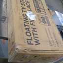 70" Floating Wall Mounted Fireplace TV Stand with Storage