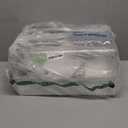 Turtle Tank Acrylic Habitat Kit with Silent Filter & Bottom Drain,UVB Basking Platform Light,Multi-Zone Aquatic Tortoise Enclosure with Hideout,Feeding Area,Plant,Net & Accessories for Baby (M(17.12x10.24x8.661N), Set)