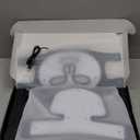 Red Light Therapy for Face and Neck, 850nm Infrared & Red Light Mask, 4 Modes LED Face Mask Light Therapy with Neck Masks, 2600mAh Rechargeable Portable Skincare Device at Home & Travel