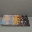 TutuBeer 3 Pcs Wildflower Field Artwork Rustic Wildflower Field at Beach Vintage Wall Art Canvas Prints Wild Flower Wall Art Rustic Style Kitchen Office Farmhouse Bathroom Decor 12x24inchx3