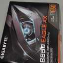 GIGABYTE B650 Eagle AX AM5 LGA 1718 AMD B650 ATX Motherboard, DDR5, Triple M.2 (1x PCIe 5.0 M.2 + 2X PCIe 4.0 M.2), USB 3.2 Gen2x2 Type-C, AMD Wi-Fi 6E, Realtek GbE LAN