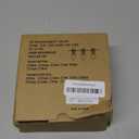 25 Pack Green C9 LED Replacement Bulbs, Shatterproof C9 Christmas Light Bulbs for Outdoor String Lights, E17 Intermediate Base, 0.6W Energy-Saving LED Night Lights Bulb - Dimmable