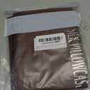 Mulberry Silk Pillowcase 2 Pack for Hair and Skin,with Hidden Zipper.Both Sides 19 Momme Allergen Proof Soft Breathable Smooth Silk Pillow Cover (Standard, Mocha)