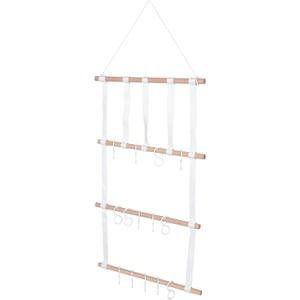 Hair Accessories Organizer Hair Accessories Hair Accessories Holder Hanging Hair Clips Holder Barrettes for Hair Barrette Organizer Headbands for Cloth White/1204