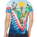 Liquid Blue Men's Grateful Dead-Moto Sam T-Shirt (X-Large)