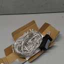 33ft 100 LED Red Christmas Lights, 8 Modes LED String Lights Outdoor Waterproof, Clear Wire LED Lights for Valentine's Day, Bedroom, Party, Christmas, Halloween Decor-Red