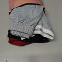 Cameway 4 Pack Women's Cotton Yoga Dance Short Pants Sport Shorts Summer Athletic Cycling Hiking Sports Shorts (3X-Large, Black)