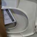Little2Big Toilet Seat with Built-In Toddler Potty Training Seat, Slow Close, Easy to Install, Made in USA, ELONGATED, White
