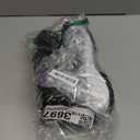 STUNAHOME Orthopedic Sneakers Breathable Women Walking Shoes Slip on Trainers Women's Comfortable Casual Ladies Athletic Shoe Thick Bottom Black-Purple, size 8