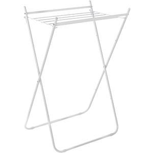 Honey-Can-Do Easy-Fold Collapsible Clothes Drying Rack  Sturdy Metal Laundry Rack, Holds 40 lbs., Space-Saving Clothes Rack, Towel Rack, Foldable Laundry Drying Rack for Indoor/Outdoor Use  White