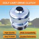 Primary Clutch for Yamaha YDRA Golf Cart G29 2012.5 up, 07-12 Models with Updated FBT clutch, J0B-G6201-01-00