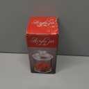 34oz Acrylic Storage Jar, Airtight Lid with Silicone Sealing Ring, Ideal Canister Container for Sugar, Tea, Spices, Herbs, Shells, Bath Salt, Christmas Decorative Apothecary Jars (Standard 1000 ml)