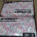 The Honest Company Comfort Dry Disposable Daytime Diapers for Sensitive Skin, Hypoallergenic, Fragrance-Free, Rose Blossom + Tutu Cute, Super Club Box, Size 2 (12-18 lbs), 124 Count