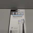 AquaSonic Genuine Duo PRO 8Pack Replacement Brush Heads  Upgraded Proflex Brush Heads for Improved Plaque Removal  ADA Accepted  Genuine AquaSonic