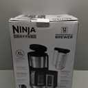 Ninja 12-Cup Programmable Coffee Brewer, 2 Brew Styles, Adjustable Warm Plate, 60oz Water Reservoir, Delay Brew - Black/Stainless Steel