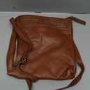 Leather Crossbody Bags for Women - Ladies Sling Handbags - Medium Cross body Purses Handbags - Purses For Women (Light Cognac)