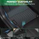 Floor mats for 2019-2025 Infiniti QX50 & 2022-2025 QX55, Custom Fit All Weather TPE Floor Liners for QX50 QX55 Anti-Slip & Durable Full Mats Set Liners for Infiniti Accessories