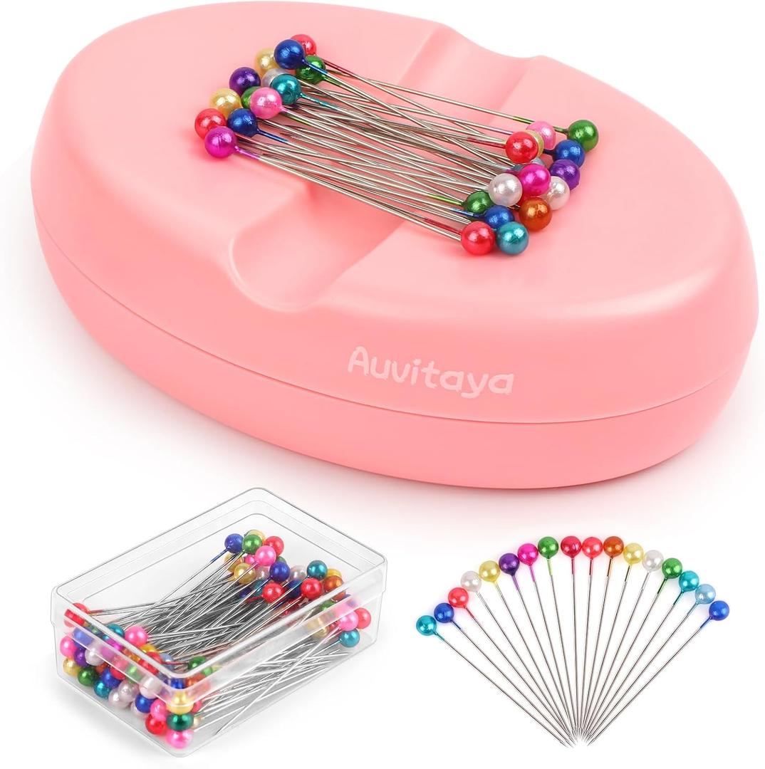 Magnetic Pin Holder Cushions for Sewing,Strong Magnet Pincushion,Cute Compact Needle Organizer,Sewing Accessories Magnetic Pin Dish