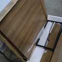 KEIKI Large Wooden Conference Table , Rectangle Extendable Dining Table" Size 88x11x102cm