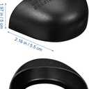 HOMSFOU 1 Pairs Steel Toe Inserts: Heavy Duty Steel Toe Covers for Work Boots & Shoes - Safety Anti-smash Metal Caps for Men Women in Welding Construction