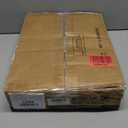 2 Tier Coffee Table in Living Room, Industrial Style Round Coffee Table with Metal Tray, Wood Small Outdoor Coffee Table for Bedroom Balcony Patio, Rustic Brown