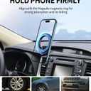 Car Phone Holder for 2014-2019 Toyota Highlander Accessories, 360° Rotation Phone Mount Compatible with MagSafe, Cell Phone Holder Does Not Affect Air Vent