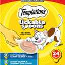 Temptations Lickable Spoons Adult Wet Cat Treat, 24 Spoons, Variety Pack, Best By: 06 29 2027