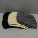 FURTALK Winter Slouchy Beanie Hat for Women Warm Cable Knit Strench Skull Cap