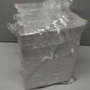 6 Pack Clear Acrylic Magazine File Holder, Acrylic Vertical File Organizer File Folder Bin Storage File Folder Rack Clear Plastic File Folder Organizer for Home Office Space